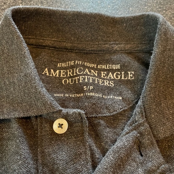 American Eagle short sleeve collared shirt. Sz. Small - Picture 2 of 4